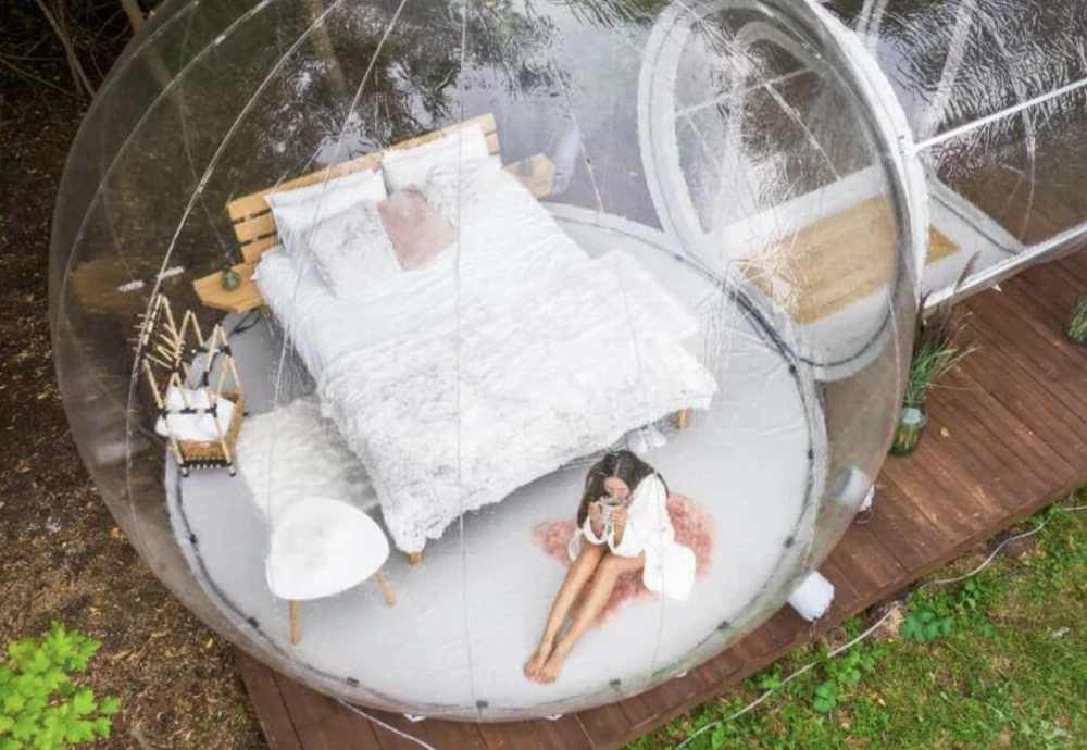 how to make your own bubble tent